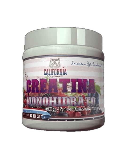 Bote de creatina monohidrato California Supplement, 300 g