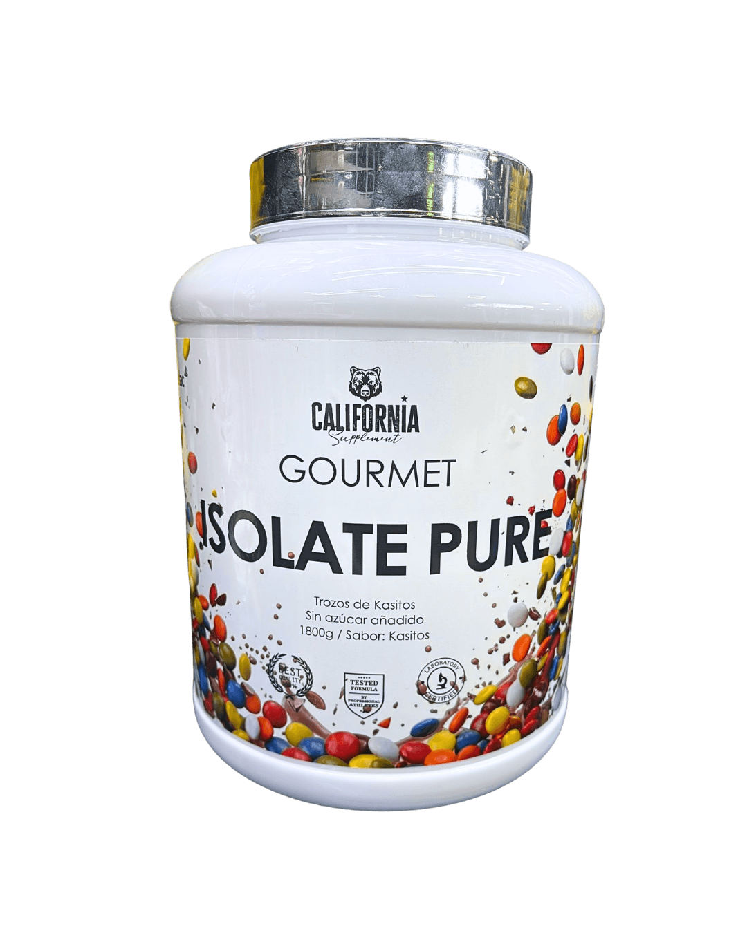 Bote de proteína California Supplement Isolate Pure